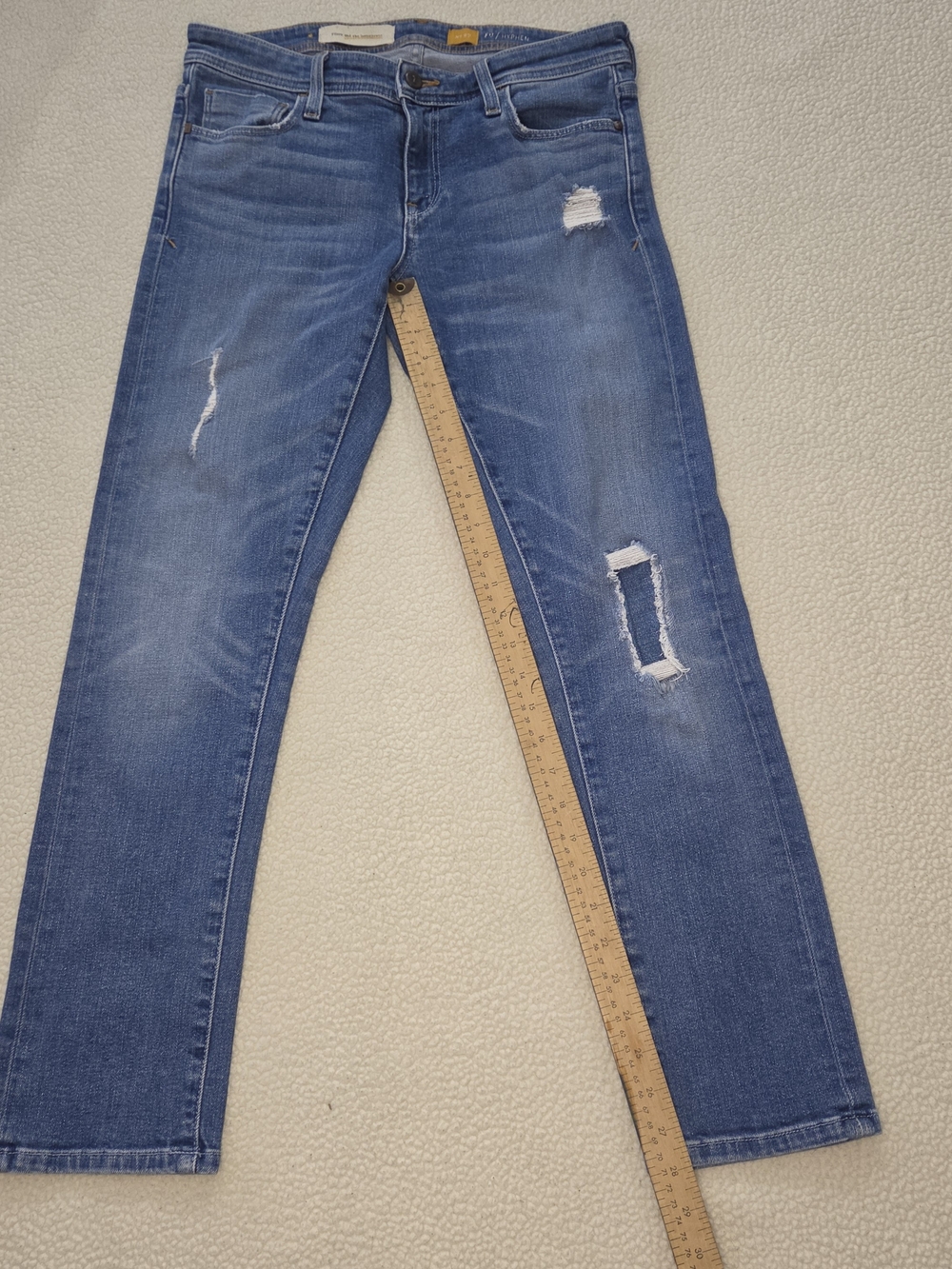 Anthropologie Pilcro And The Letterpress Women's Jeans Straight Leg Size 27 - Picture 8 of 8